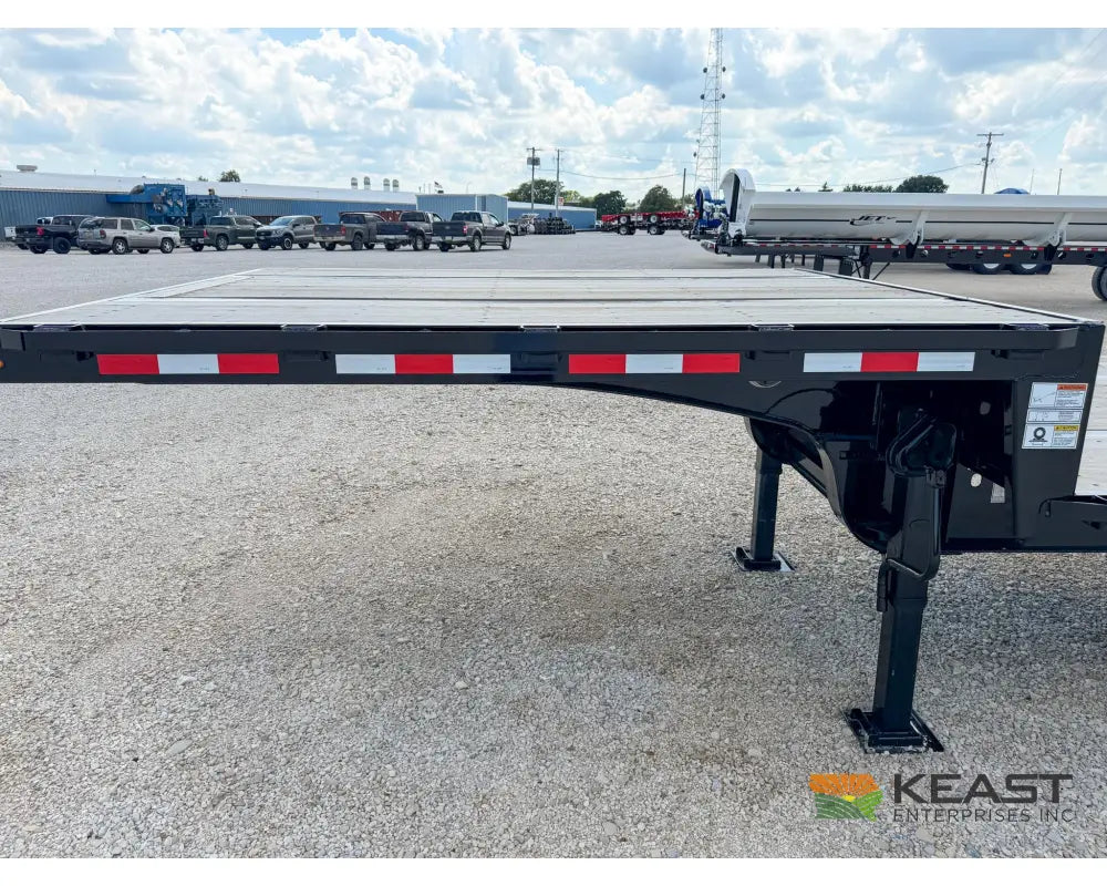Jet 38’ Drop Deck Trailer 32’ Lower Deck Closed Tandem Axle - Drop Deck Trailers
