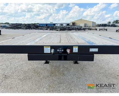 Jet 38’ Drop Deck Trailer 32’ Lower Deck Closed Tandem Axle - Drop Deck Trailers