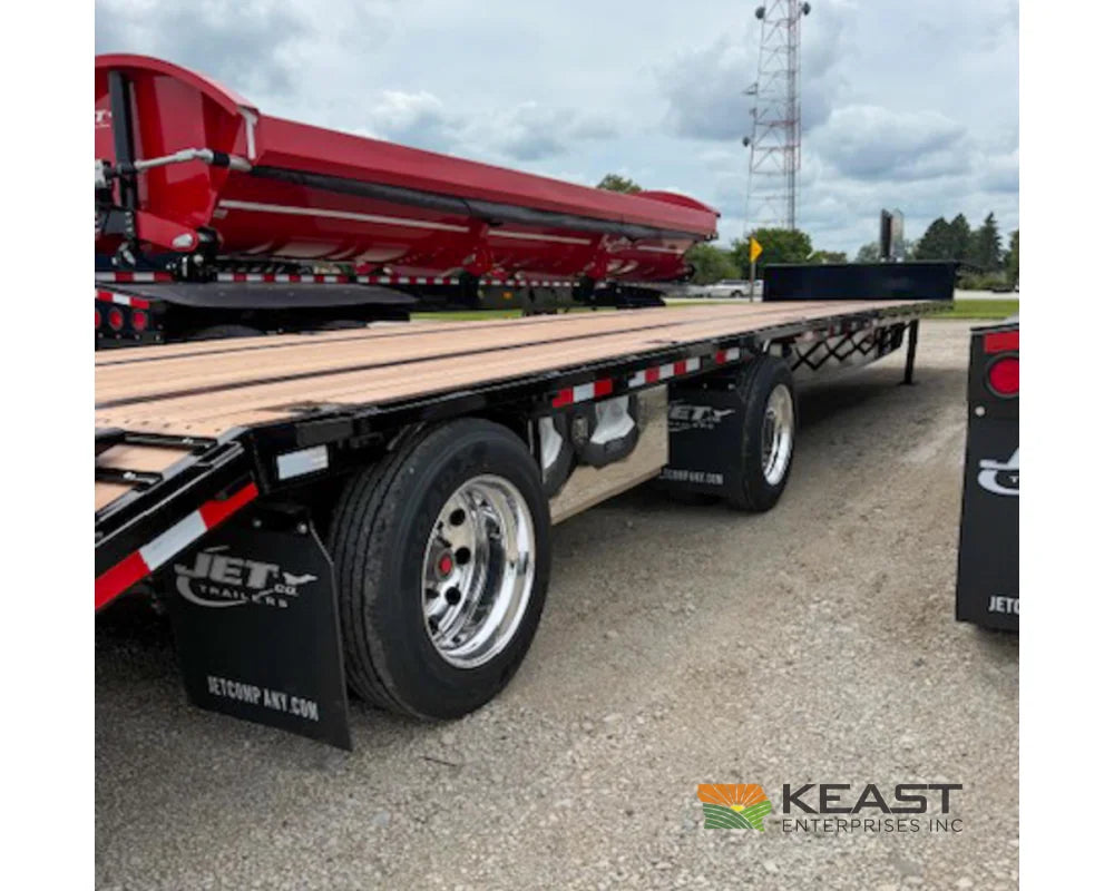Jet 48’ Drop Deck Trailer 32’ Lower Deck Spread Axle 5’ Beavertail - Drop Deck Trailers