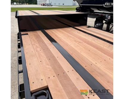 Jet 48’ Drop Deck Trailer 32’ Lower Deck Spread Axle 5’ Beavertail - Drop Deck Trailers