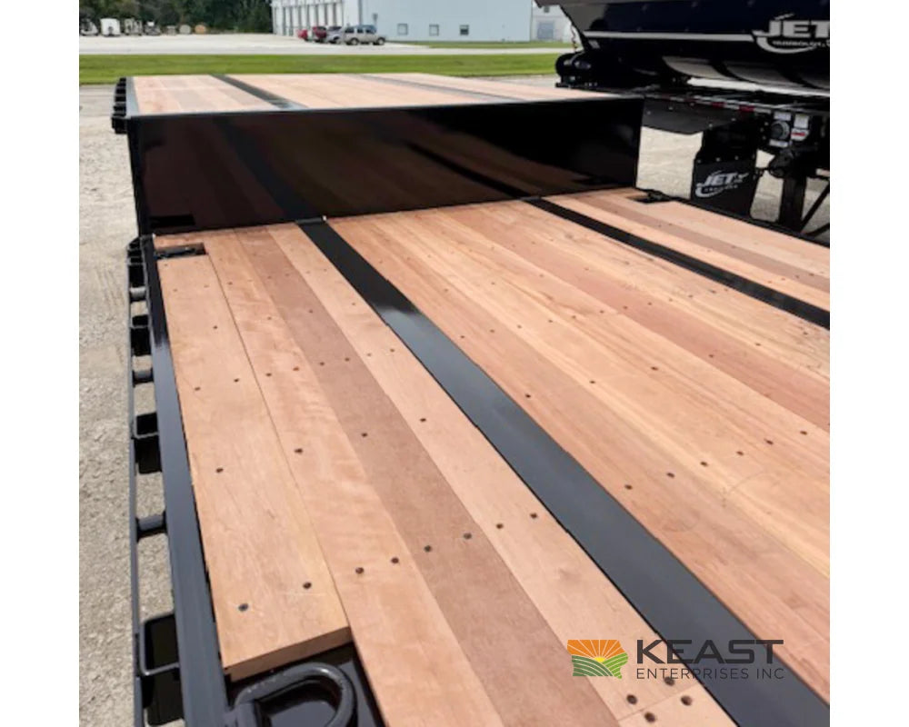 Jet 48’ Drop Deck Trailer 32’ Lower Deck Spread Axle 5’ Beavertail - Drop Deck Trailers