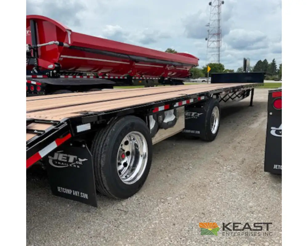 Jet 48’ Drop Deck Trailer 32’ Lower Deck Spread Axle 5’ Beavertail - Drop Deck Trailers