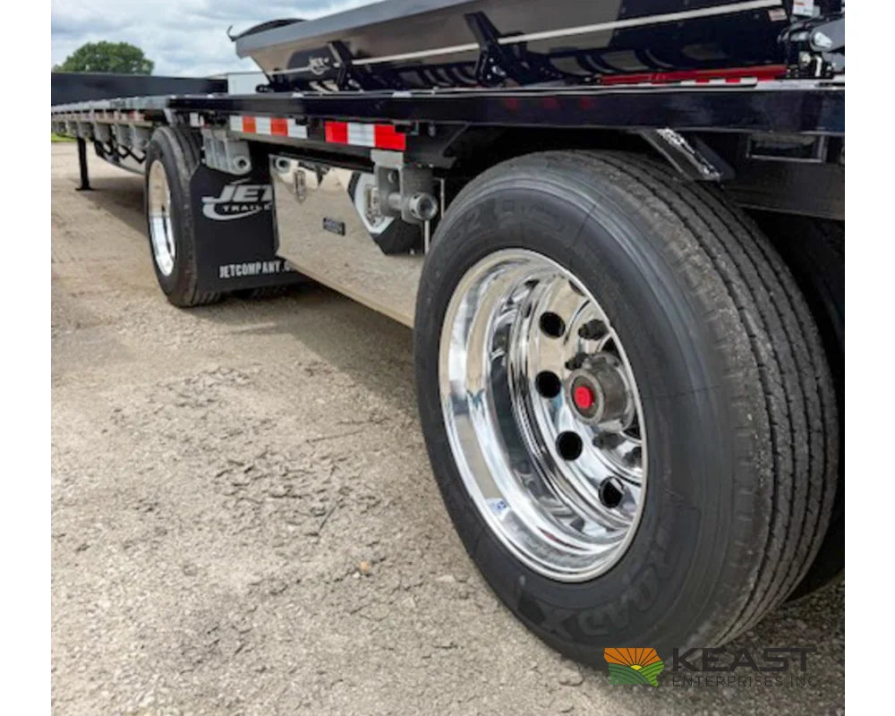 Jet 48’ Drop Deck Trailer 32’ Lower Deck Spread Axle 5’ Beavertail - Drop Deck Trailers