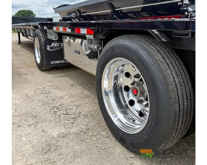 Jet 48’ Drop Deck Trailer 32’ Lower Deck Spread Axle 5’ Beavertail - Drop Deck Trailers