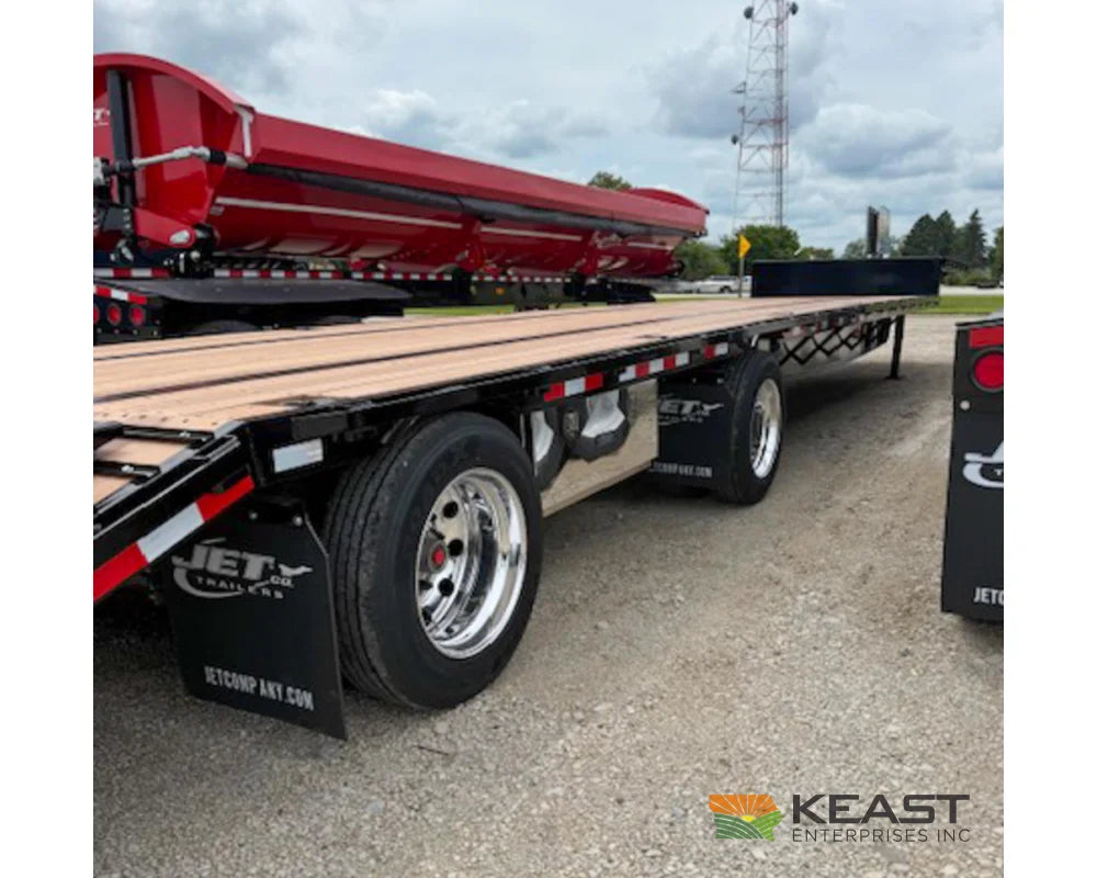 Jet 48’ Drop Deck Trailer 32’ Lower Deck Spread Axle 5’ Beavertail - Drop Deck Trailers