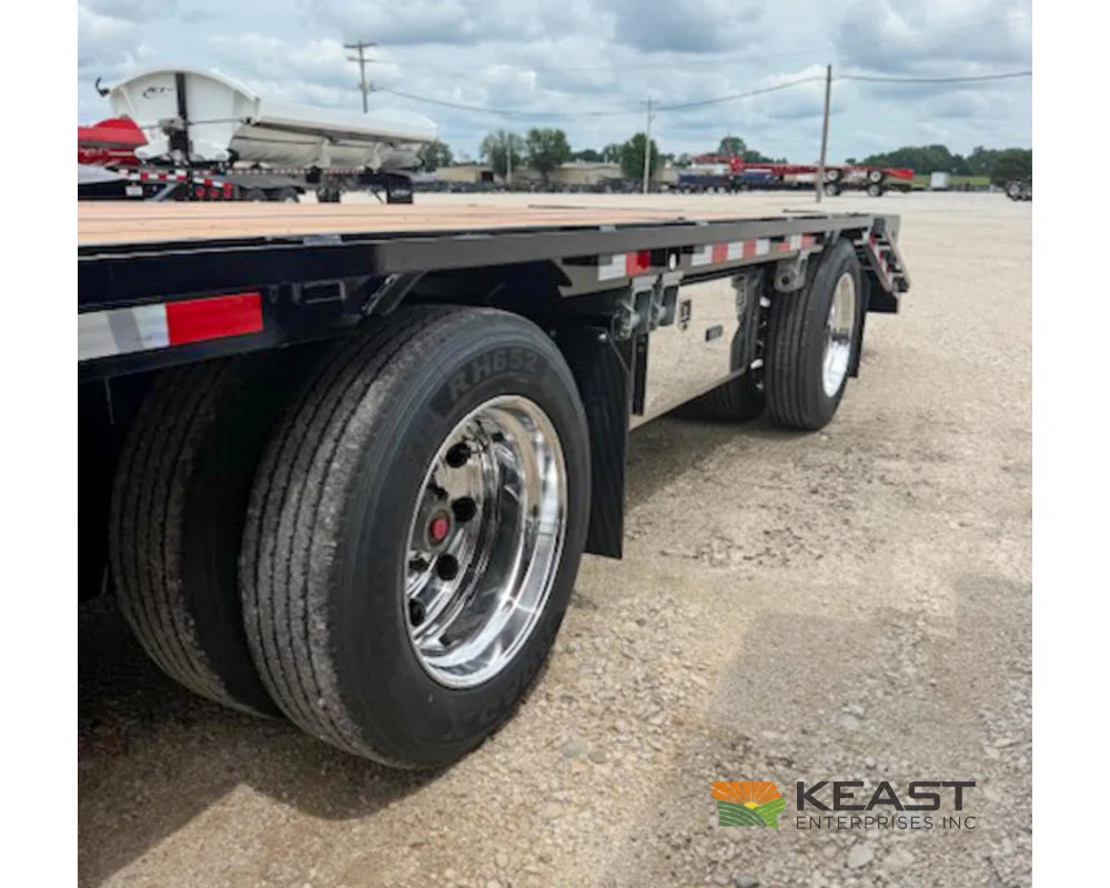 Jet 48’ Drop Deck Trailer 32’ Lower Deck Spread Axle 5’ Beavertail - Drop Deck Trailers