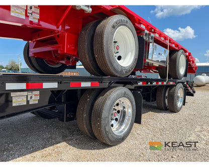 Jet 53’ Drop Deck Trailer 37’ Lower Deck Spread Axle 5’ Beavertail - Drop Deck Trailers
