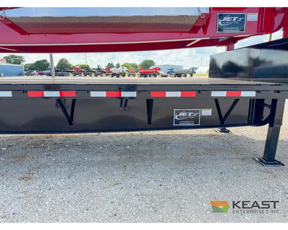 Jet 53’ Drop Deck Trailer 37’ Lower Deck Spread Axle 5’ Beavertail - Drop Deck Trailers