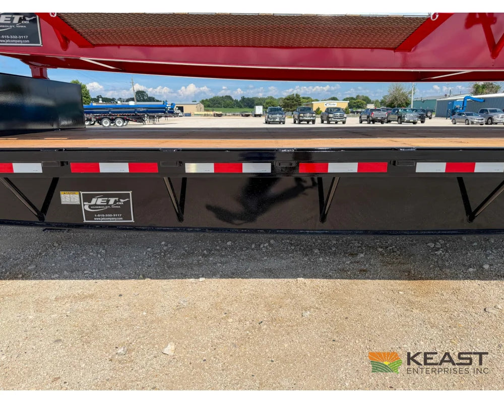 Jet 53’ Drop Deck Trailer 37’ Lower Deck Spread Axle 5’ Beavertail - Drop Deck Trailers