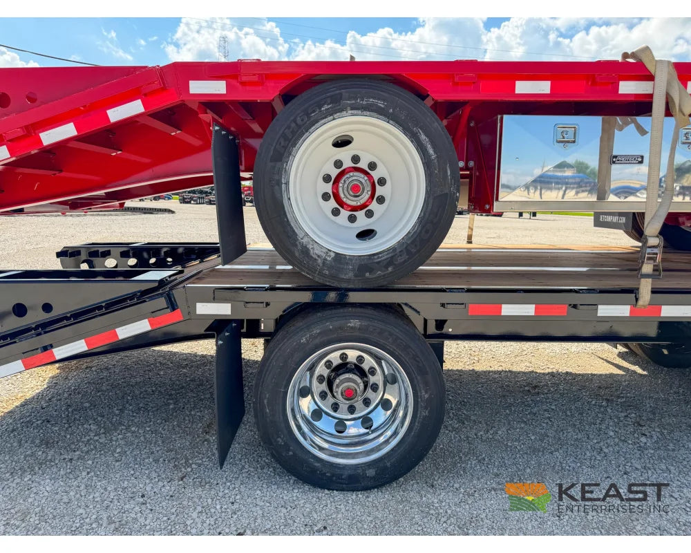 Jet 53’ Drop Deck Trailer 37’ Lower Deck Spread Axle 5’ Beavertail - Drop Deck Trailers