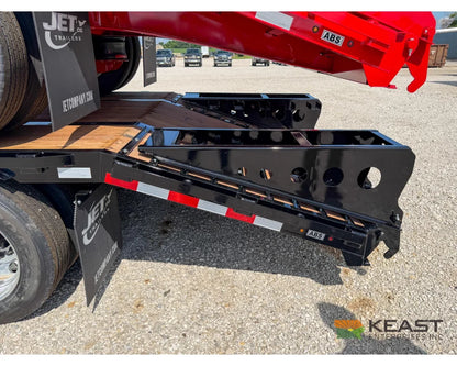 Jet 53’ Drop Deck Trailer 37’ Lower Deck Spread Axle 5’ Beavertail - Drop Deck Trailers