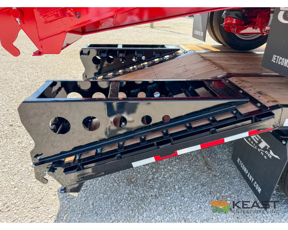 Jet 53’ Drop Deck Trailer 37’ Lower Deck Spread Axle 5’ Beavertail - Drop Deck Trailers