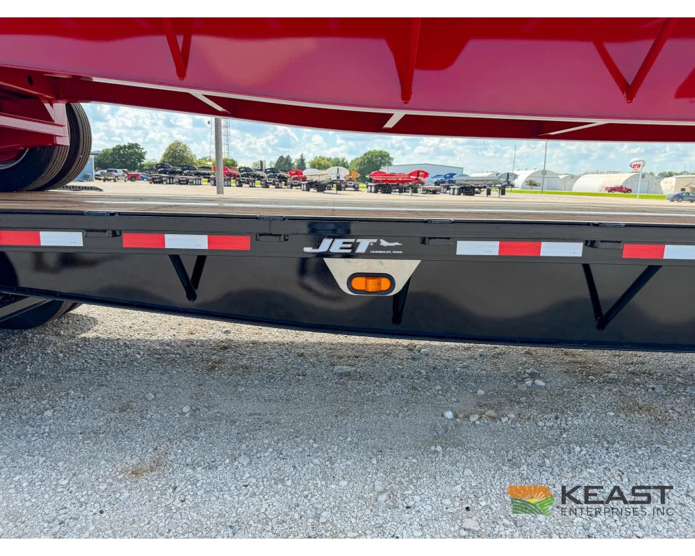 Jet 53’ Drop Deck Trailer 37’ Lower Deck Spread Axle 5’ Beavertail - Drop Deck Trailers