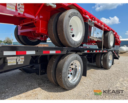 Jet 53’ Drop Deck Trailer 37’ Lower Deck Spread Axle 5’ Beavertail - Drop Deck Trailers