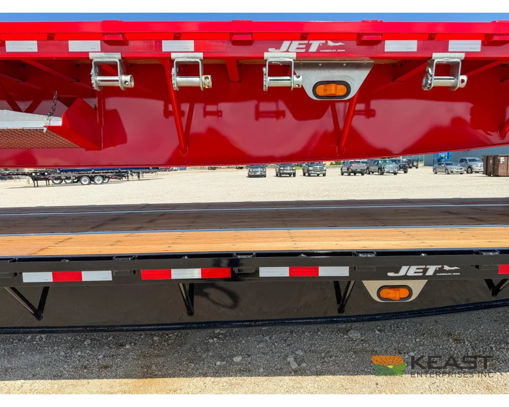 Jet 53’ Drop Deck Trailer 37’ Lower Deck Spread Axle 5’ Beavertail - Drop Deck Trailers