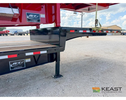 Jet 53’ Drop Deck Trailer 37’ Lower Deck Spread Axle 5’ Beavertail - Drop Deck Trailers