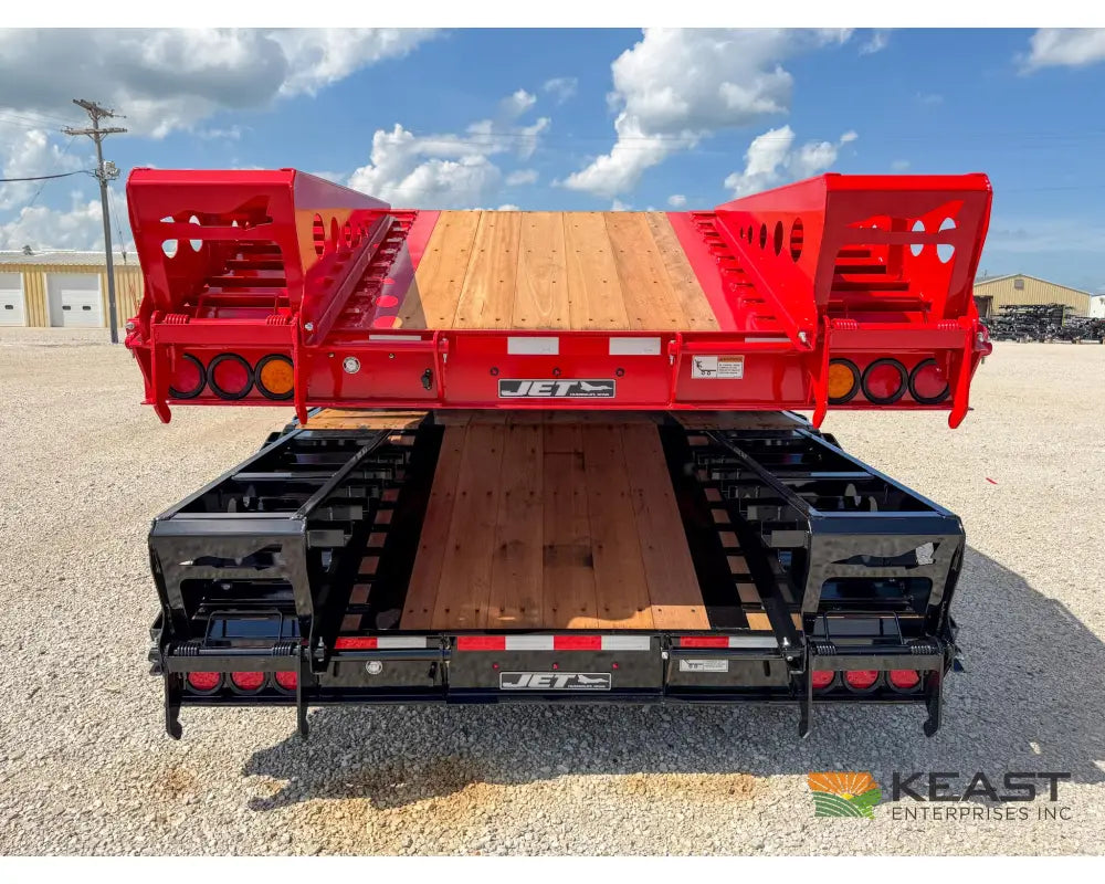 Jet 53’ Drop Deck Trailer 37’ Lower Deck Spread Axle 5’ Beavertail - Drop Deck Trailers
