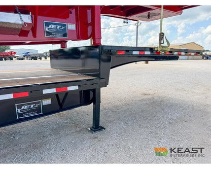 Jet 53’ Drop Deck Trailer 37’ Lower Deck Spread Axle 5’ Beavertail - Drop Deck Trailers