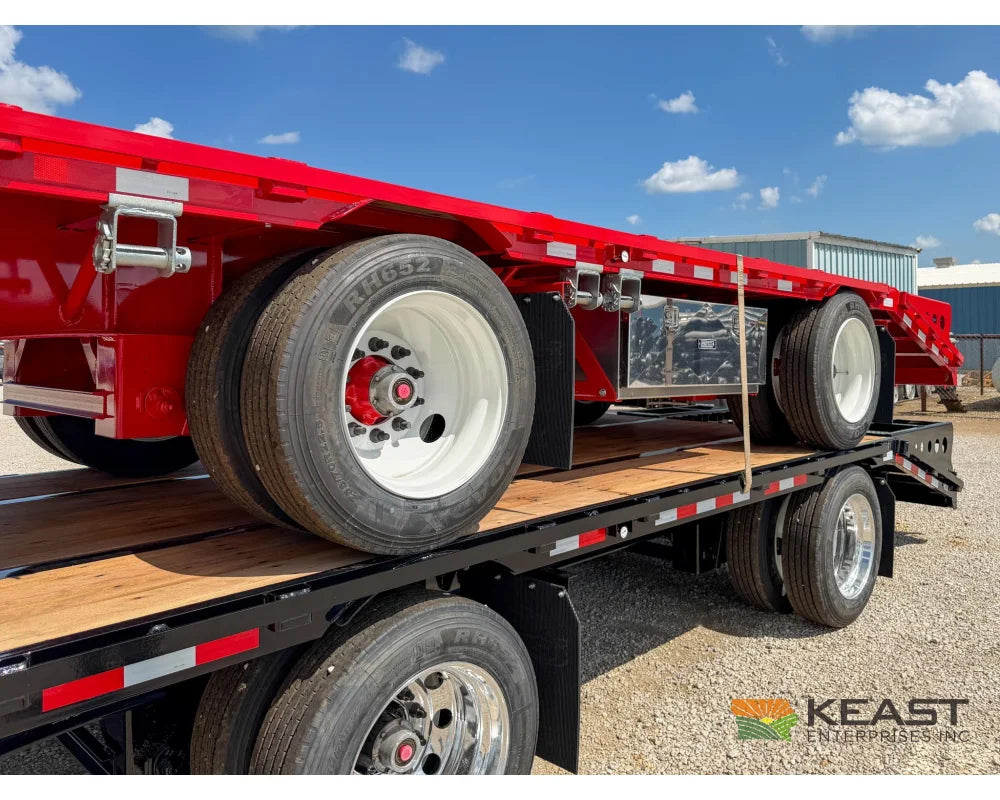 Jet 53’ Drop Deck Trailer 37’ Lower Deck Spread Axle 5’ Beavertail - Drop Deck Trailers