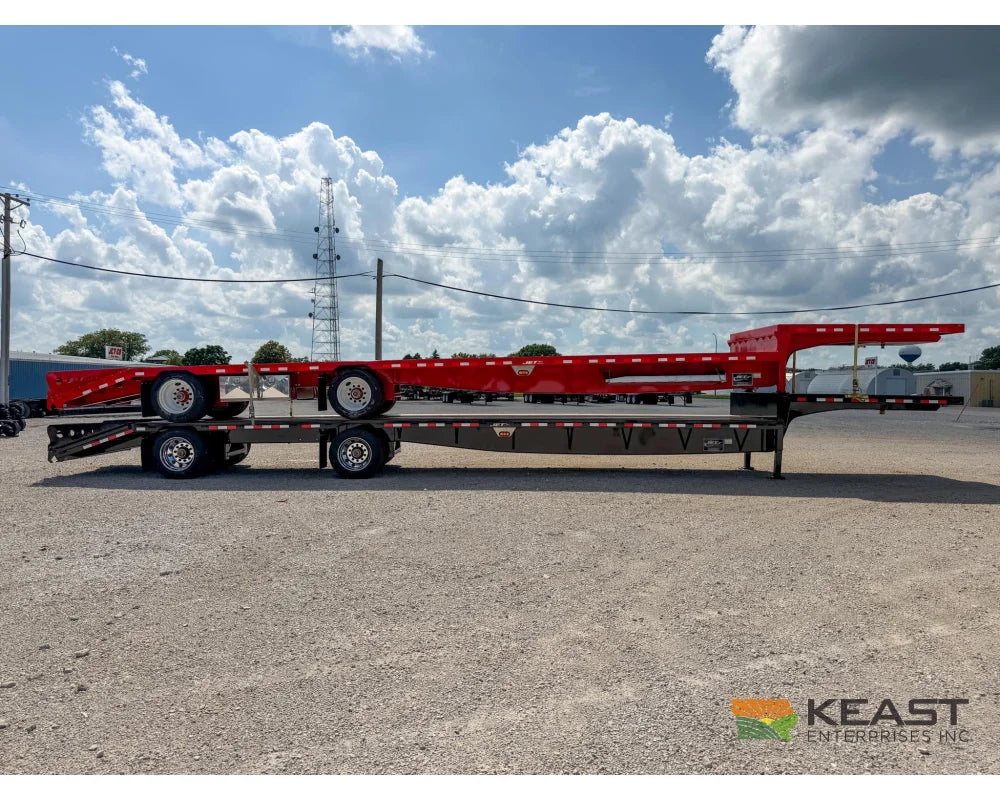 Jet 53’ Drop Deck Trailer 37’ Lower Deck Spread Axle 5’ Beavertail - Drop Deck Trailers