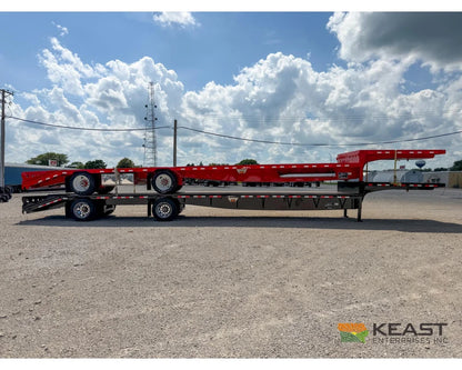 Jet 53’ Drop Deck Trailer 37’ Lower Deck Spread Axle 5’ Beavertail - Drop Deck Trailers