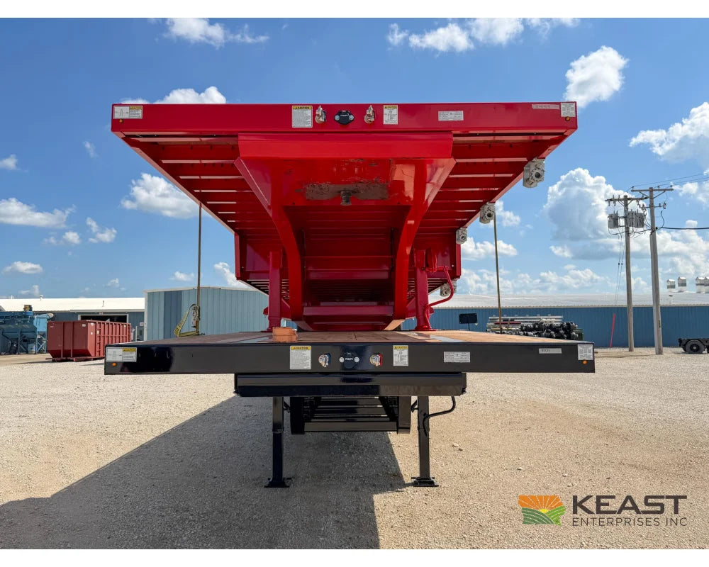 Jet 53’ Drop Deck Trailer 37’ Lower Deck Spread Axle 5’ Beavertail - Drop Deck Trailers