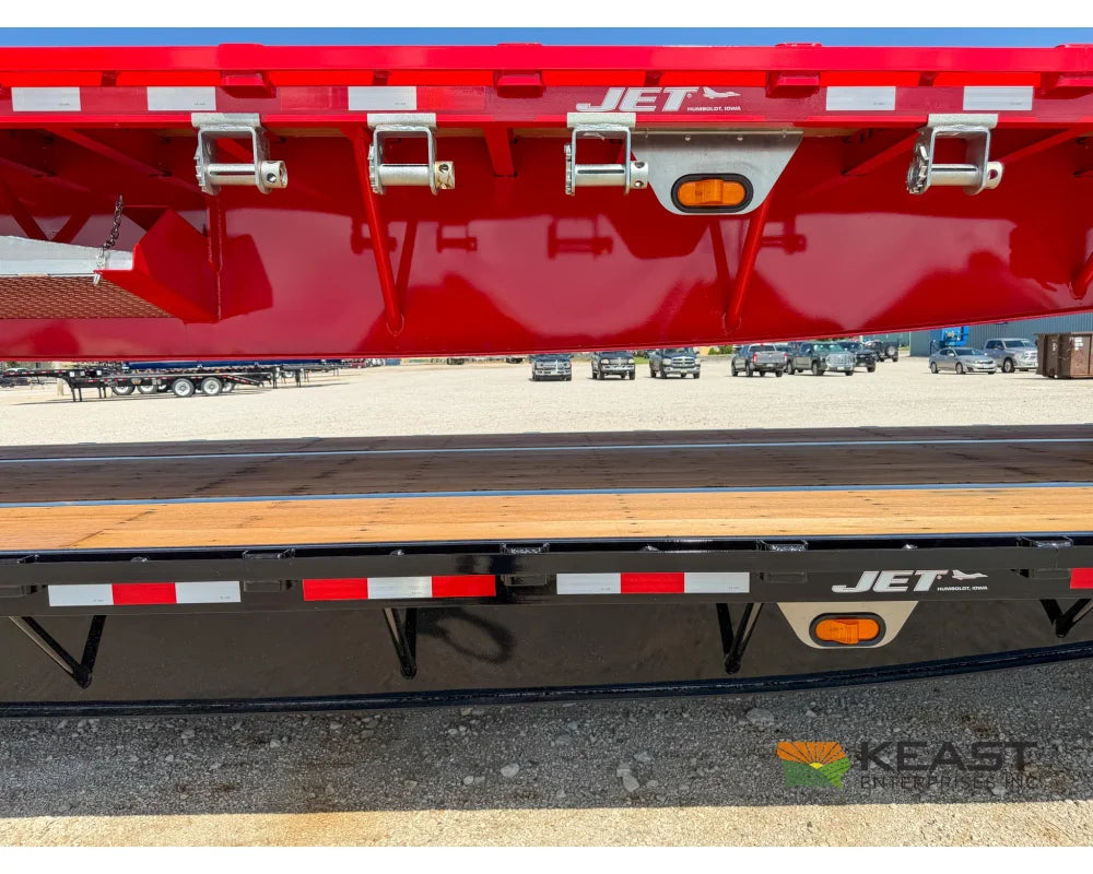 Jet 53’ Drop Deck Trailer 37’ Lower Deck Spread Axle 5’ Beavertail - Drop Deck Trailers