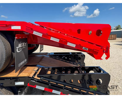 Jet 53’ Drop Deck Trailer 37’ Lower Deck Spread Axle 5’ Beavertail - Drop Deck Trailers