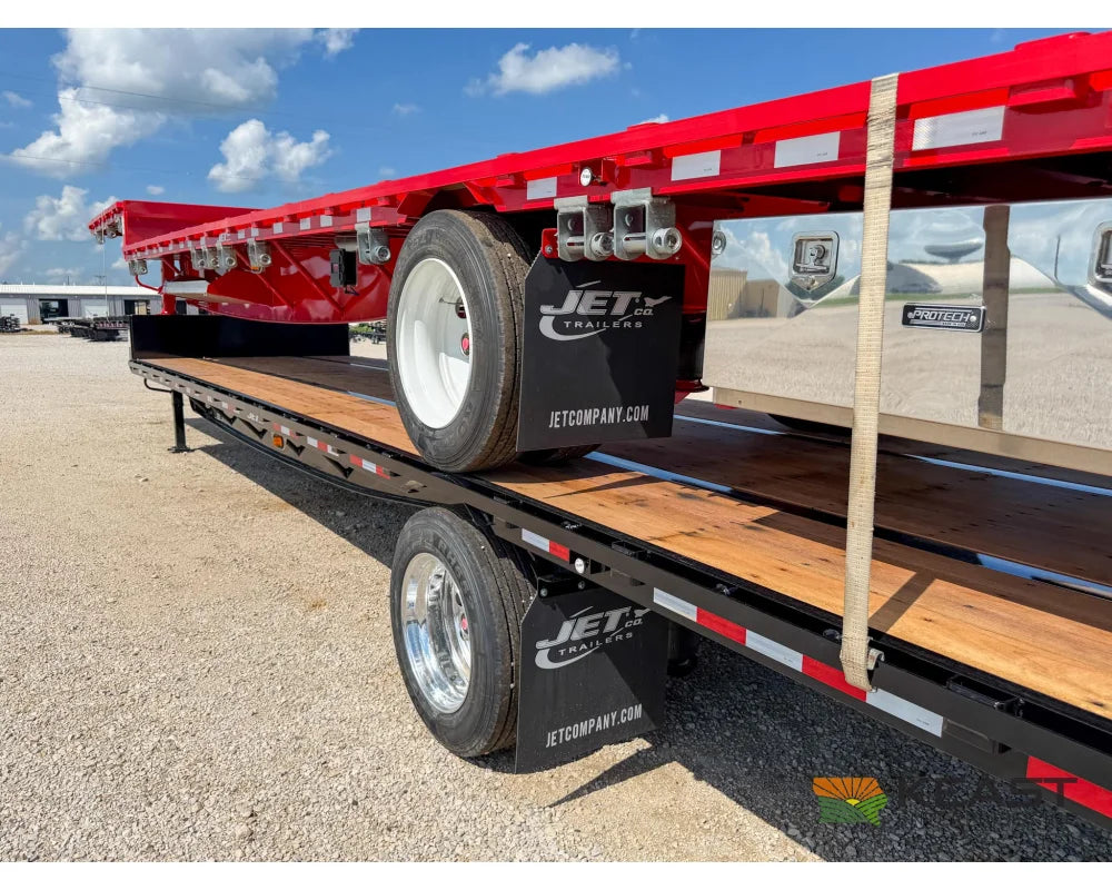 Jet 53’ Drop Deck Trailer 37’ Lower Deck Spread Axle 5’ Beavertail - Drop Deck Trailers
