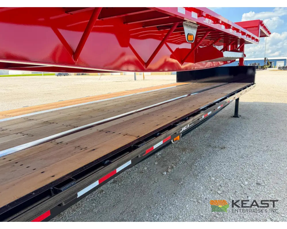 Jet 53’ Drop Deck Trailer 37’ Lower Deck Spread Axle 5’ Beavertail - Drop Deck Trailers