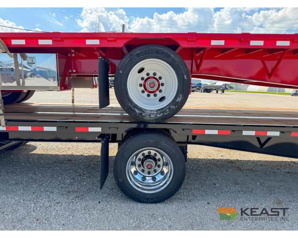 Jet 53’ Drop Deck Trailer 37’ Lower Deck Spread Axle 5’ Beavertail - Drop Deck Trailers