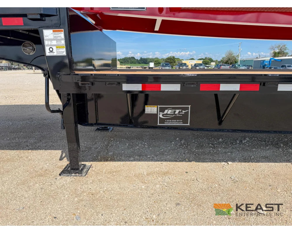 Jet 53’ Drop Deck Trailer 37’ Lower Deck Spread Axle 5’ Beavertail - Drop Deck Trailers