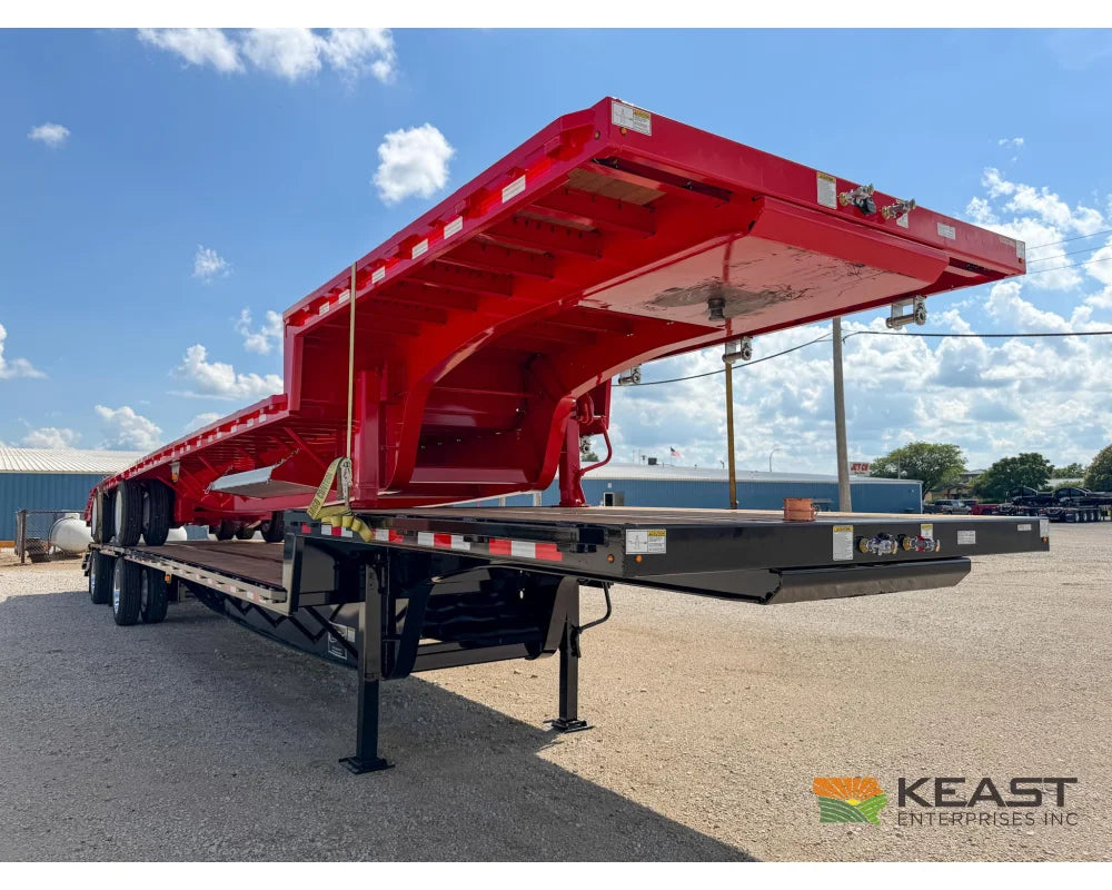 Jet 53’ Drop Deck Trailer 37’ Lower Deck Spread Axle 5’ Beavertail - Drop Deck Trailers