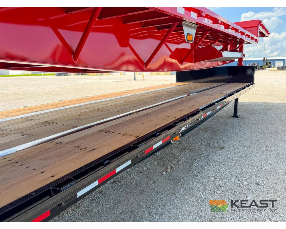 Jet 53’ Drop Deck Trailer 37’ Lower Deck Spread Axle 5’ Beavertail - Drop Deck Trailers