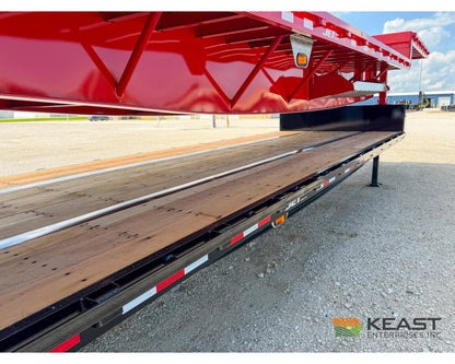 Jet 53’ Drop Deck Trailer 37’ Lower Deck Spread Axle 5’ Beavertail - Drop Deck Trailers