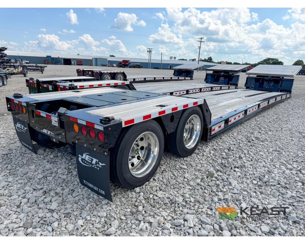 Jet 53’ RGN Trailer 35 Ton Capacity 34’ Lower Deck Tandem Axle - Heavy Haul Trailers