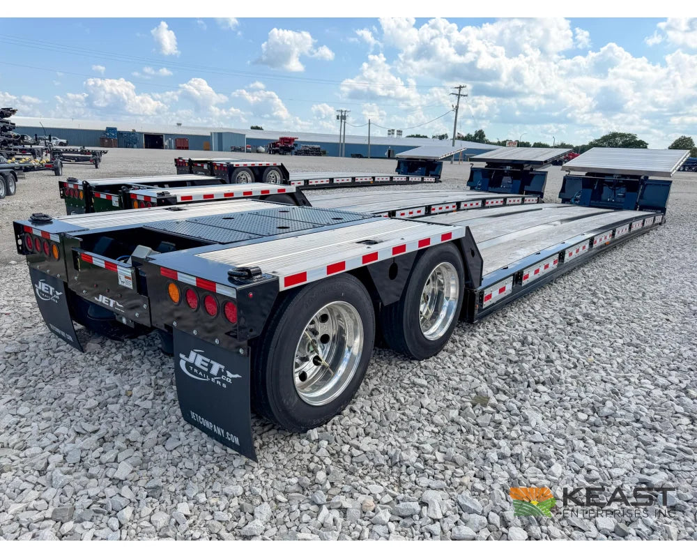 Jet 53’ RGN Trailer 35 Ton Capacity 34’ Lower Deck Tandem Axle - Heavy Haul Trailers