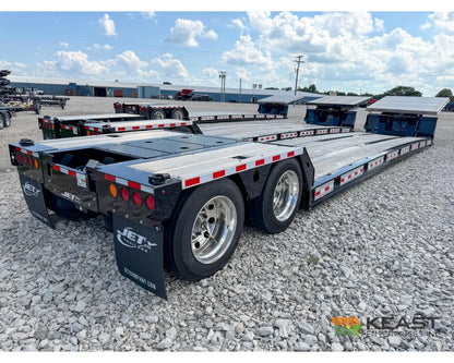 Jet 53’ RGN Trailer 35 Ton Capacity 34’ Lower Deck Tandem Axle - Heavy Haul Trailers