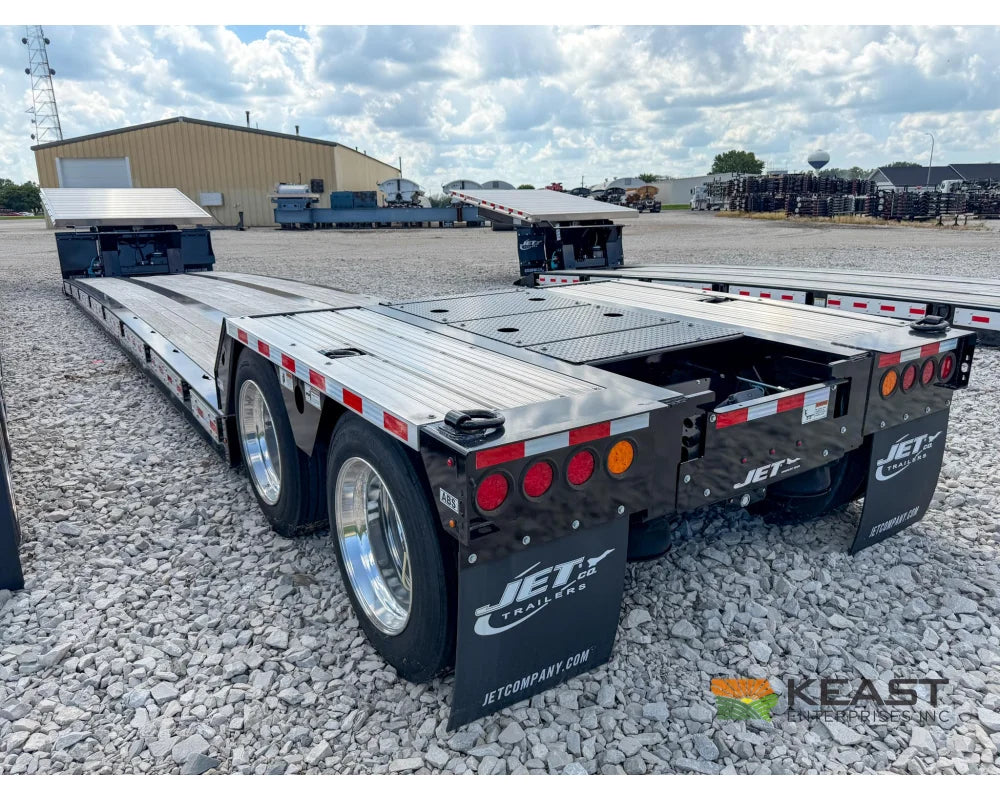 Jet 53’ RGN Trailer 35 Ton Capacity 34’ Lower Deck Tandem Axle - Heavy Haul Trailers