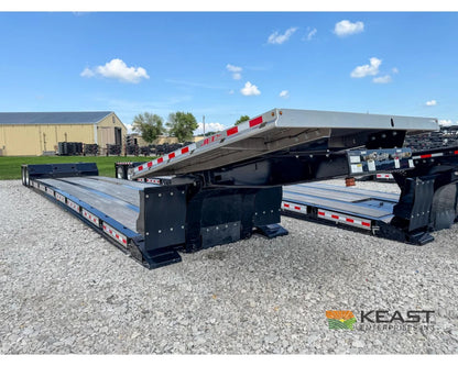 Jet 53’ RGN Trailer 35 Ton Capacity 34’ Lower Deck Tandem Axle - Heavy Haul Trailers