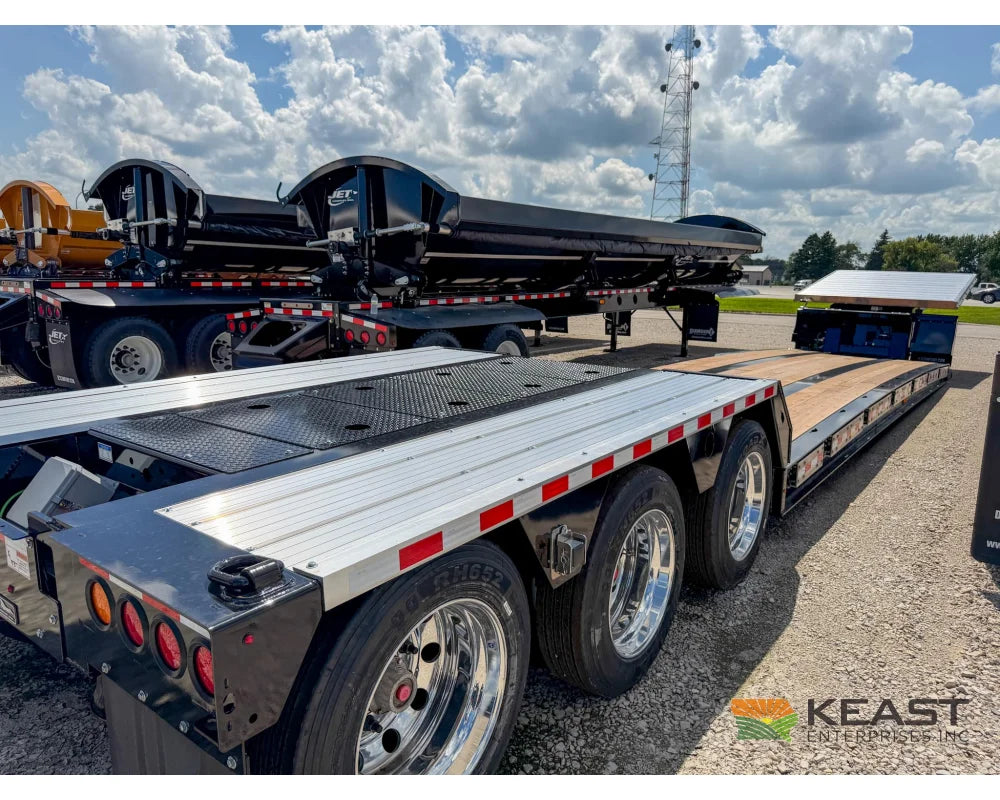 Jet 53’ RGN Trailer 45 Ton Capacity 30’ Lower Deck Triple Axle - Heavy Haul Trailers