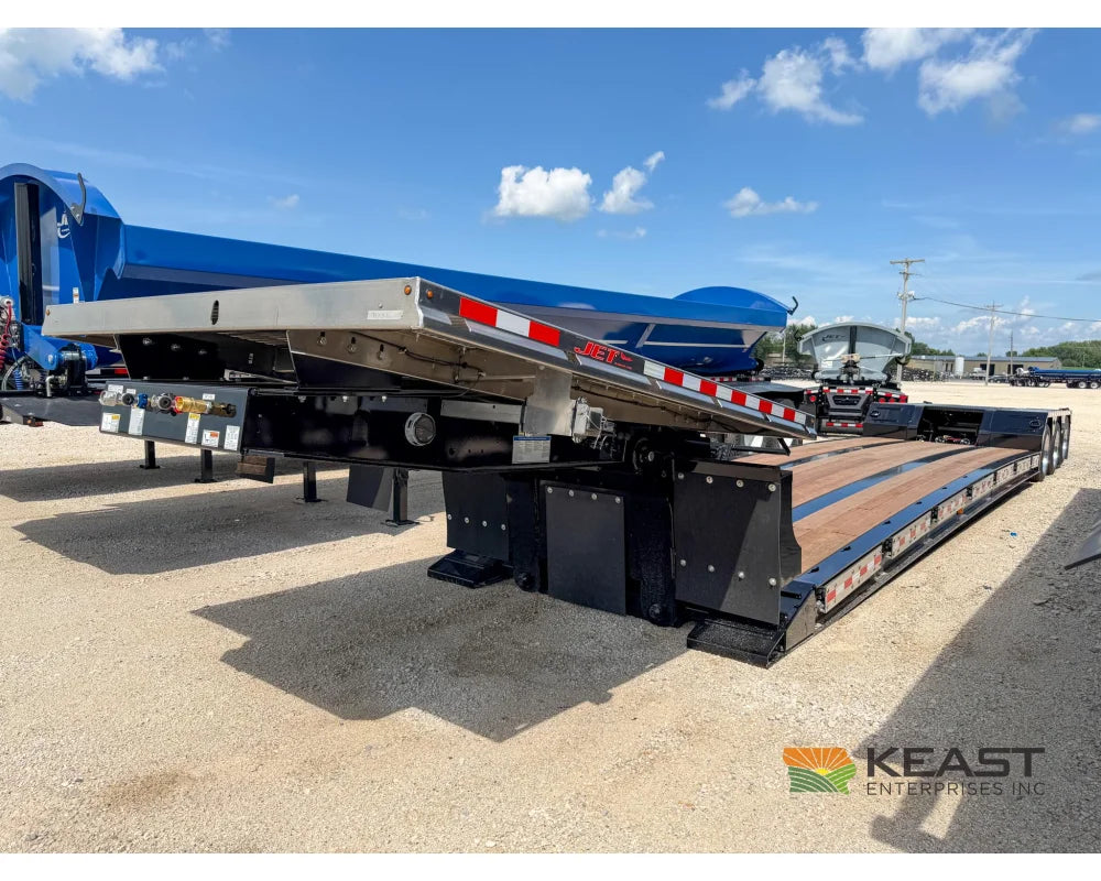 Jet 53’ RGN Trailer 45 Ton Capacity 30’ Lower Deck Triple Axle - Heavy Haul Trailers