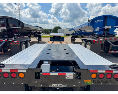 Jet 53’ RGN Trailer 45 Ton Capacity 30’ Lower Deck Triple Axle - Heavy Haul Trailers