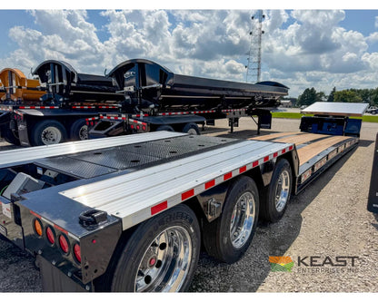 Jet 53’ RGN Trailer 45 Ton Capacity 30’ Lower Deck Triple Axle - Heavy Haul Trailers