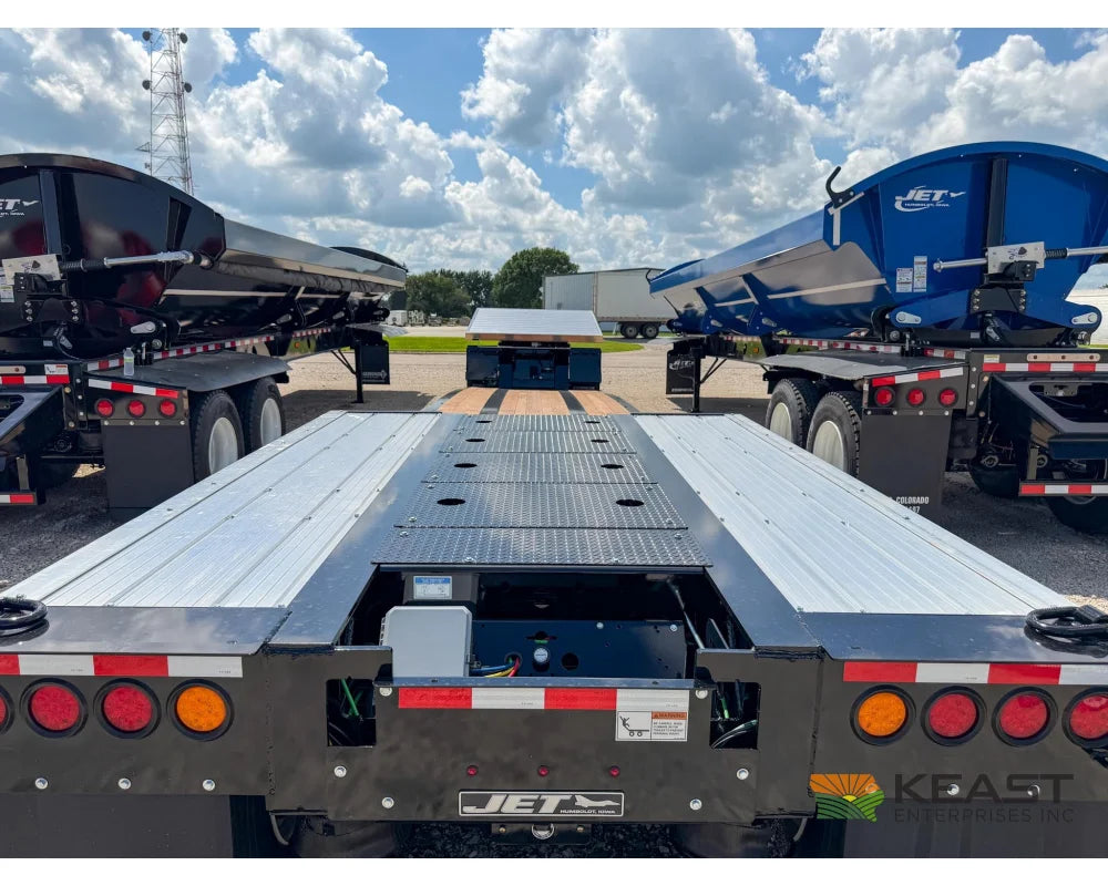 Jet 53’ RGN Trailer 45 Ton Capacity 30’ Lower Deck Triple Axle - Heavy Haul Trailers