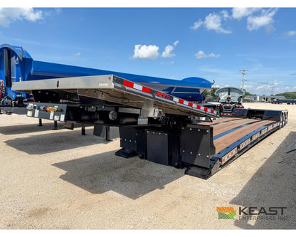 Jet 53’ RGN Trailer 45 Ton Capacity 30’ Lower Deck Triple Axle - Heavy Haul Trailers
