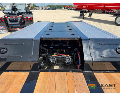Jet 53’ RGN Trailer 45 Ton Capacity 30’ Lower Deck Triple Axle - Heavy Haul Trailers