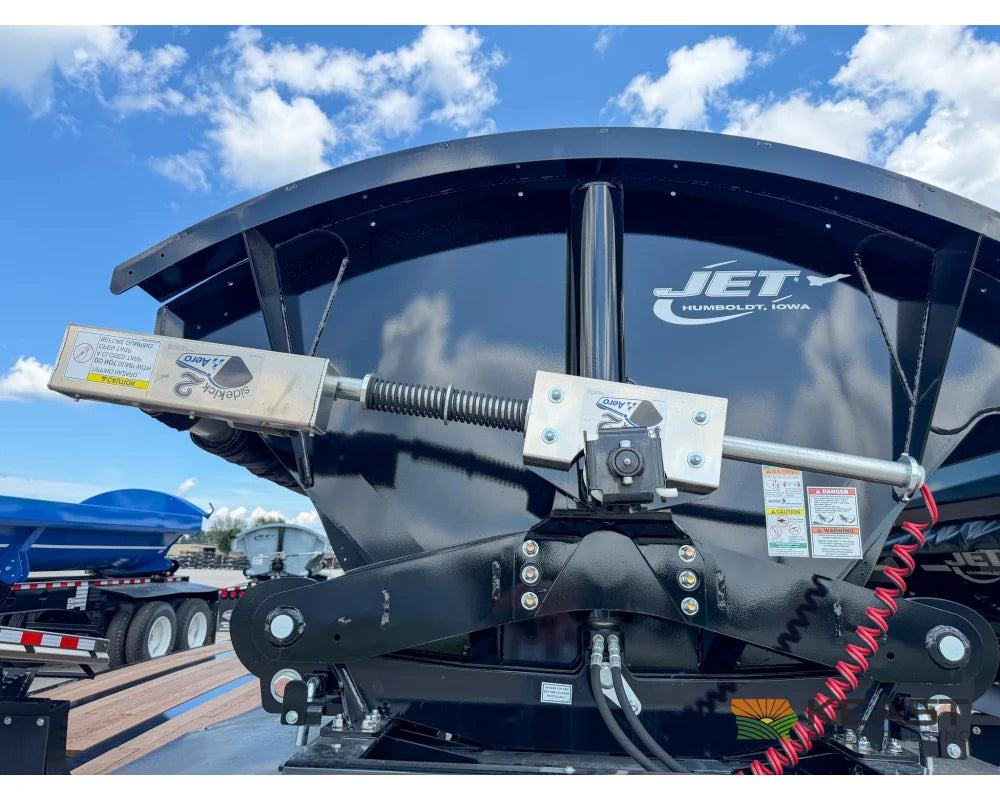 Jet Side Dump Trailer 34’ Tub Tandem Axle Air Ride Electric Tarp - Side Dump Trailers