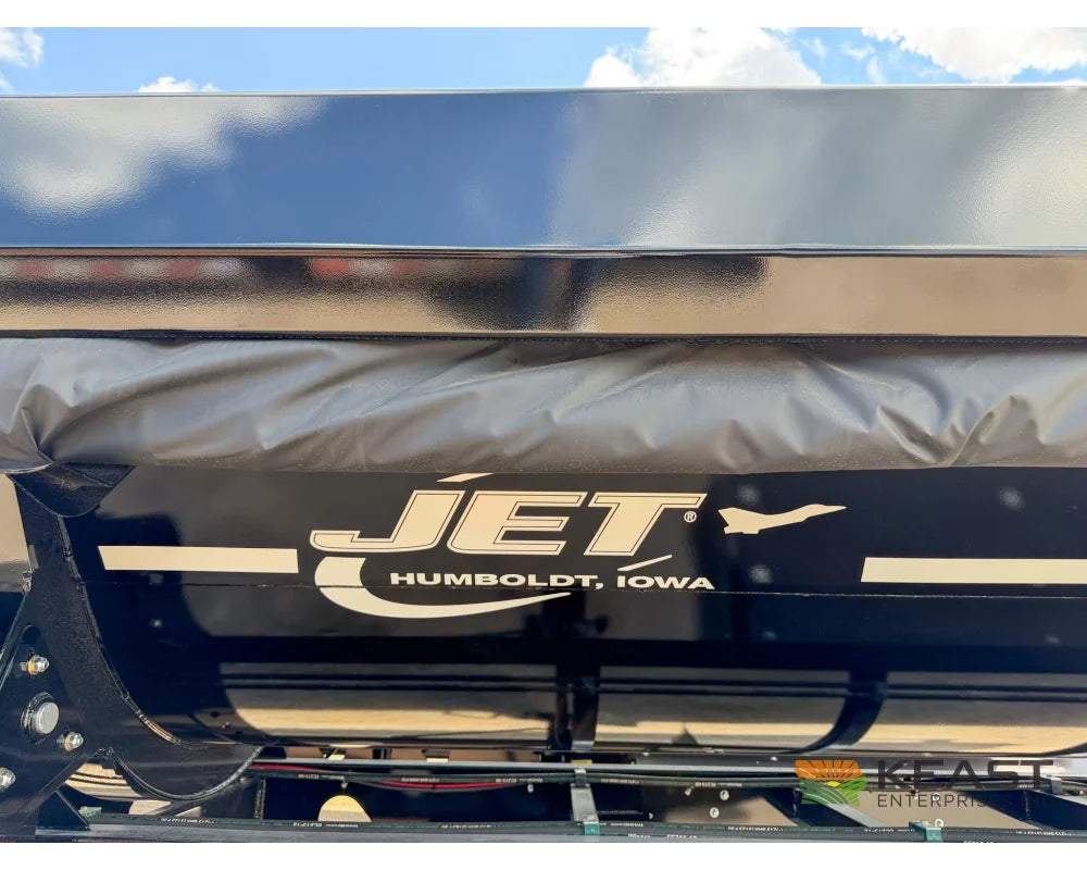 Jet Side Dump Trailer 34’ Tub Tandem Axle Air Ride Electric Tarp - Side Dump Trailers
