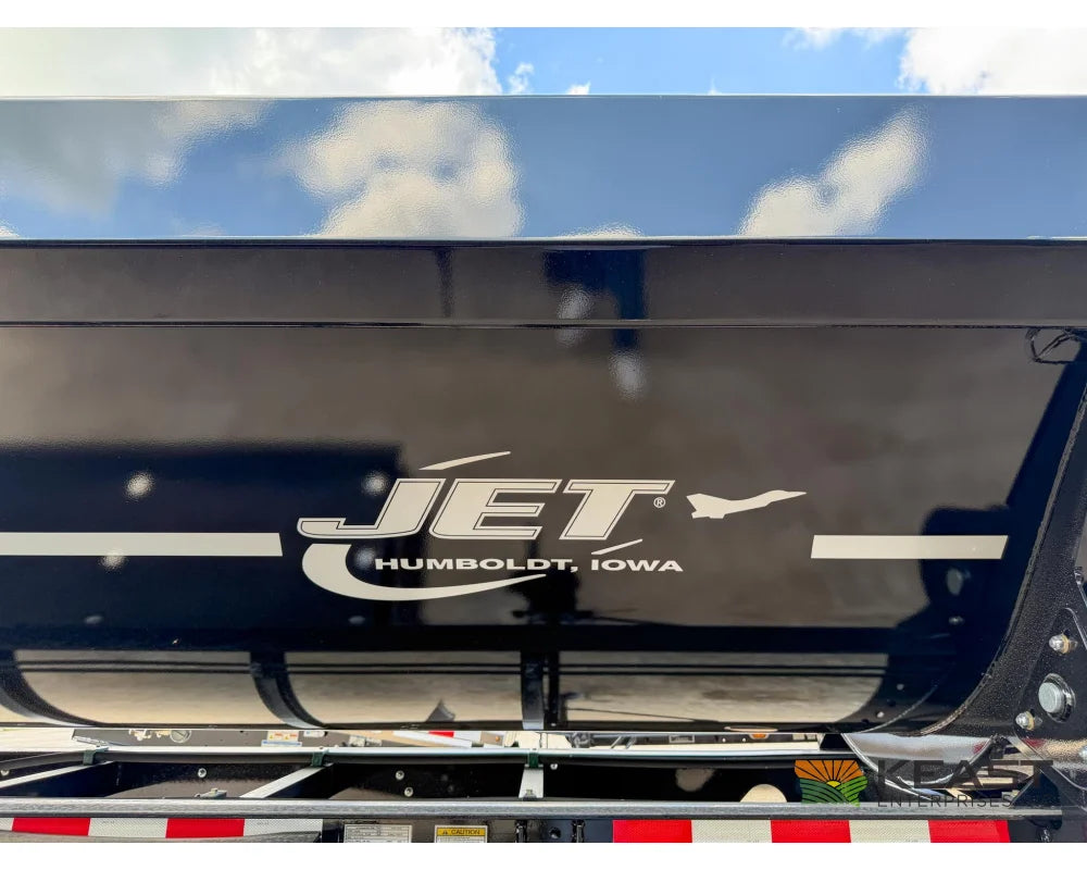 Jet Side Dump Trailer 34’ Tub Tandem Axle Air Ride Electric Tarp - Side Dump Trailers